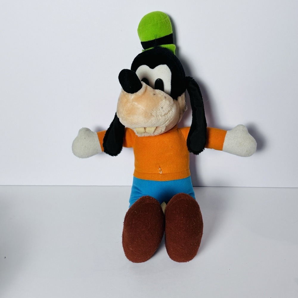 Disneyland Walt Disney World 18" Goofy Plush‎ Vintage See Photos For Condition